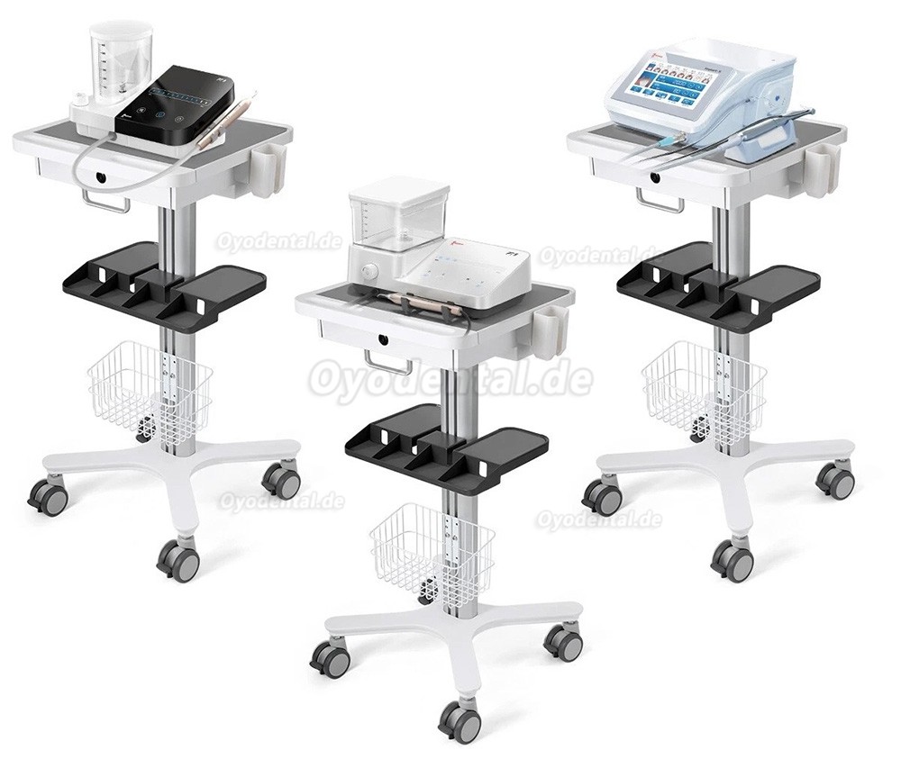 Likaymo RC-1 Dentalwagen Multifunktionaler Mobiler Trolley f&uuml;r Labor Klinik und Zahnarztpraxis
